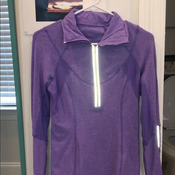 SOLD lululemon purple pull over - Picture 2 of 8